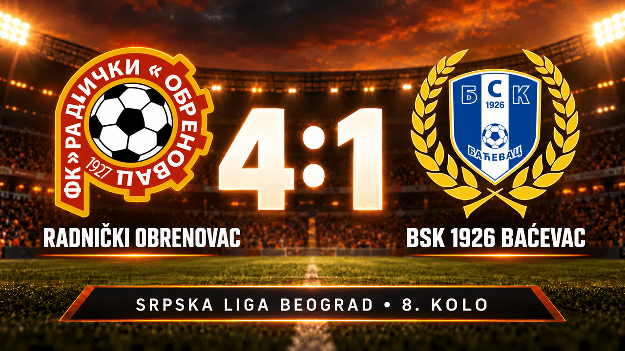 Radnički ubedljiv protiv BSK-a: Minić dvostruki strelac u pobedi od 4:1