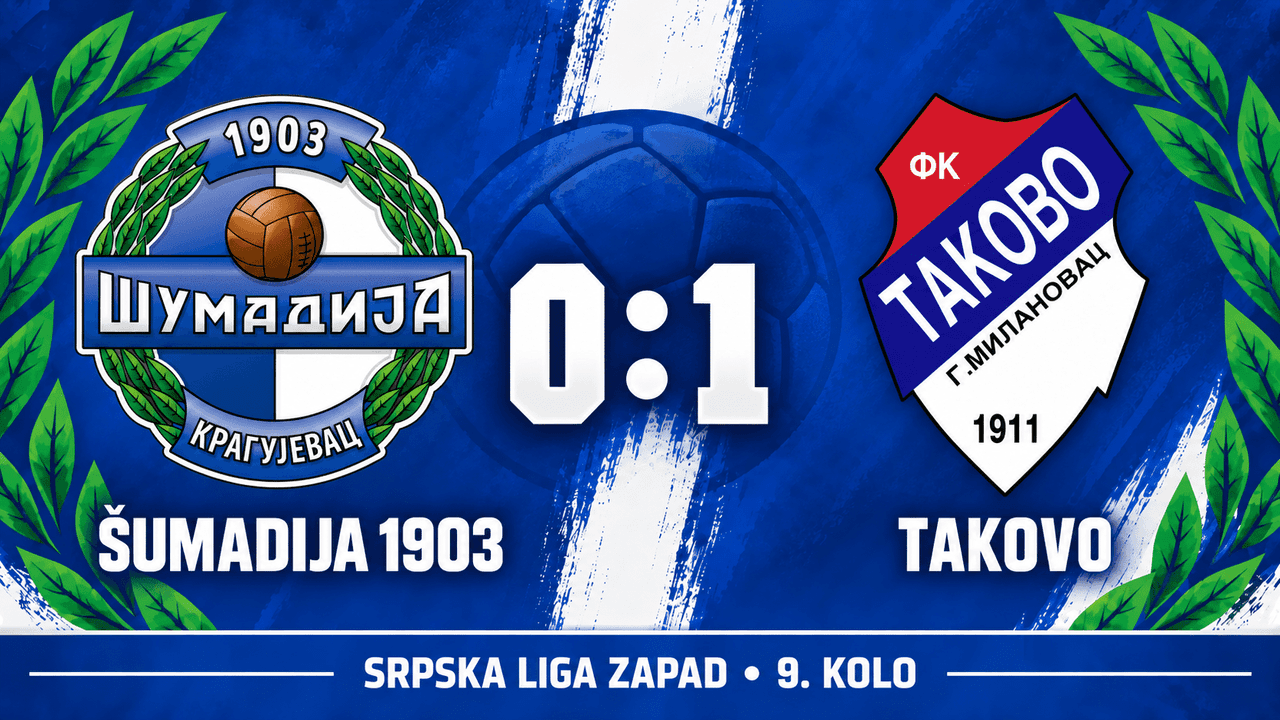 Šumadija bez sreće: Takovo odnelo pobedu
